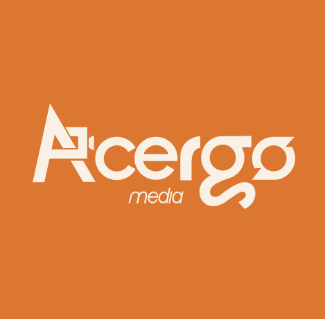 logo sobre naranja